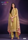 Autumn By Vipul Organza Embroidery Designer Salwar Suits Wholesale Price In Surat
